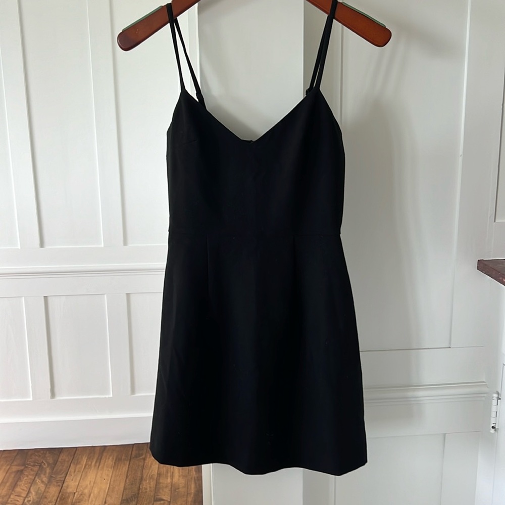 French Connection Black Mini Dress size xxs, US 2
